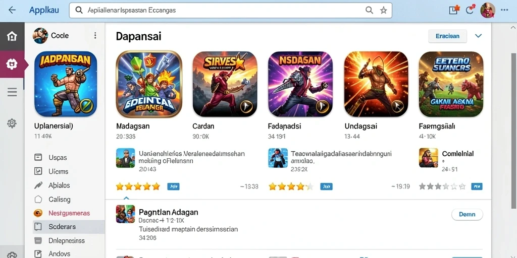 Tampilan awal aplikasi CASH777 yang menarik.