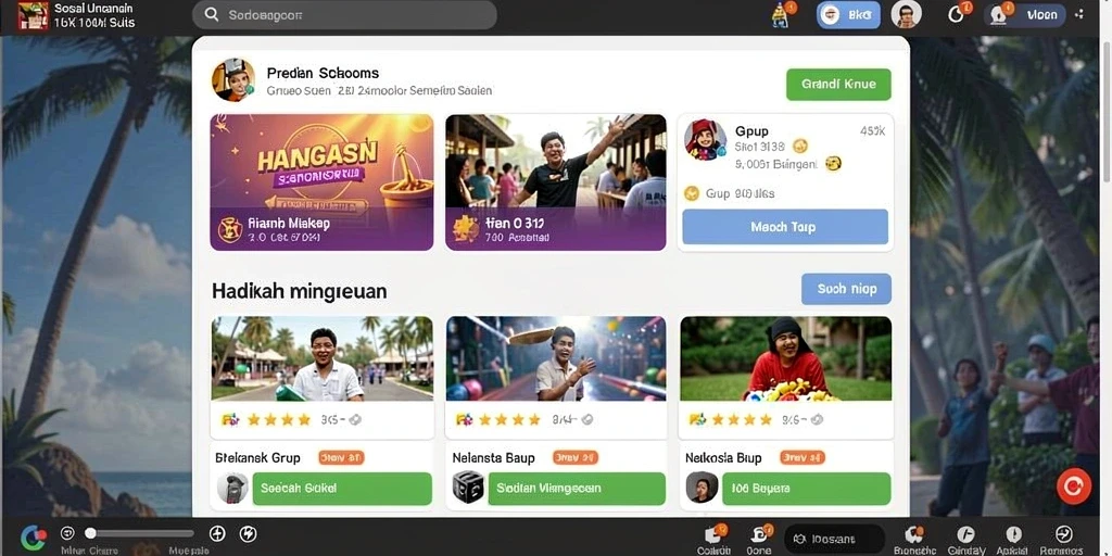 Tampilan awal aplikasi CERITOTO yang menarik.