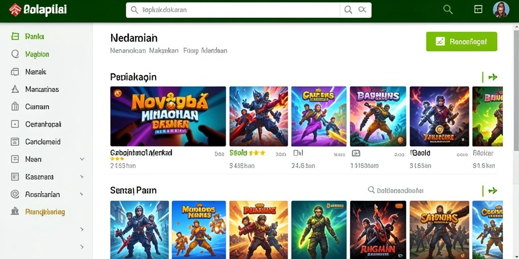 Tampilan antarmuka yang menarik dan user-friendly.