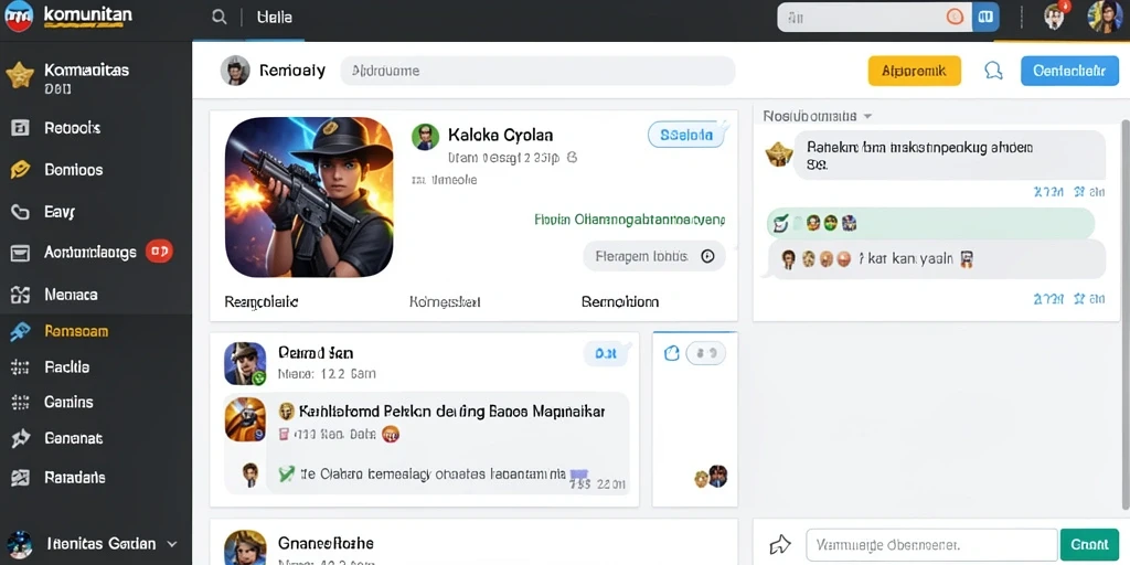 Tampilan menu yang user-friendly.