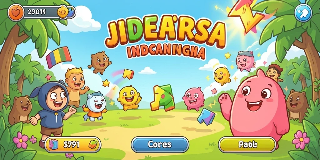 Tampilan awal yang menarik dan mudah dinavigasi.