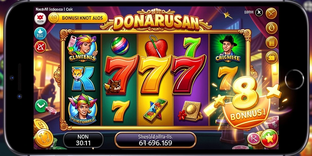 Tampilan home screen yang menarik dan mudah dinavigasi.