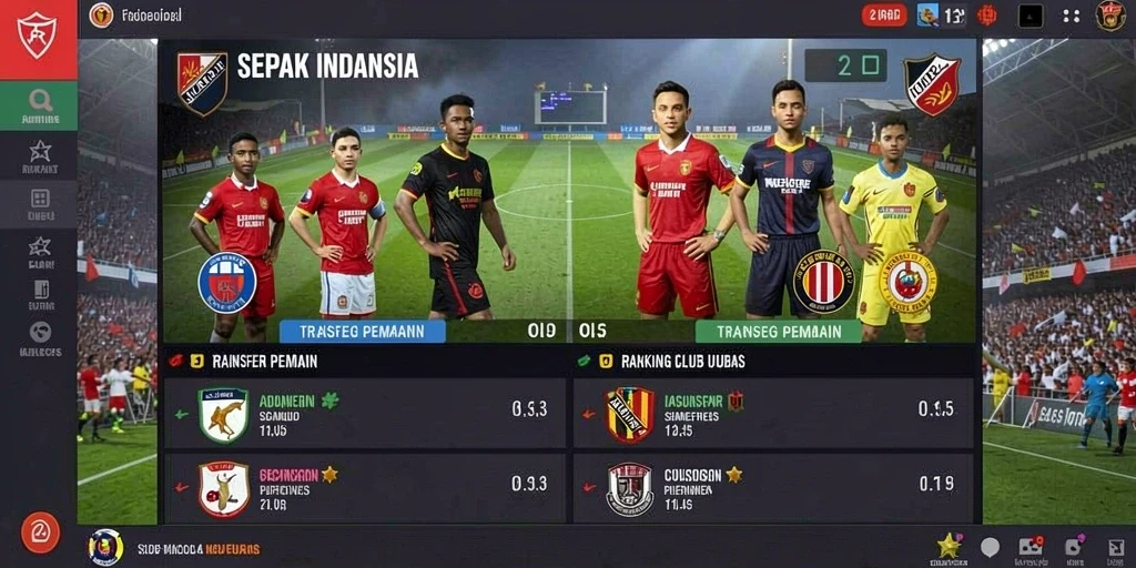 Tampilan antarmuka yang modern dan menarik.