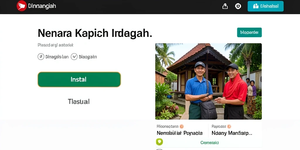 Screenshot fitur petualangan yang epik.