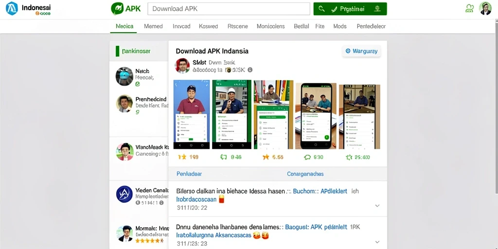 Tampilan antarmuka yang modern dan menarik.