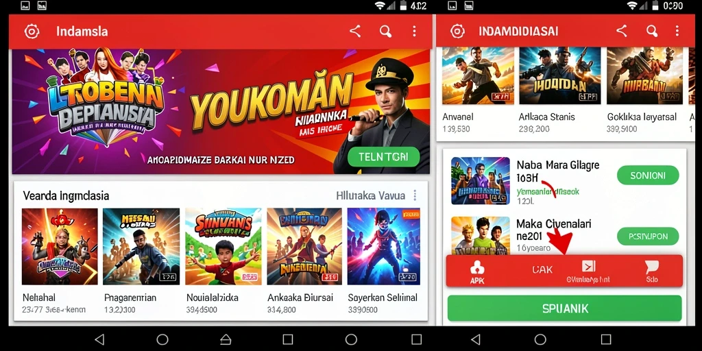Tampilan antarmuka yang user-friendly dan menarik.