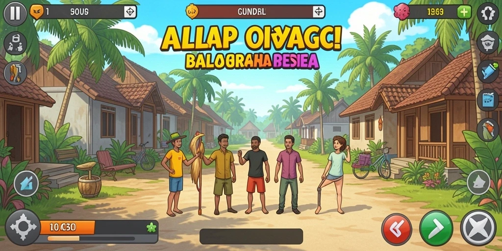 Tangkapan layar karakter utama dalam REZEGO.
