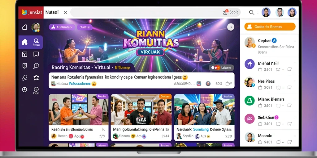 Tangkapan layar menunjukkan aksi seru dalam game RP777.