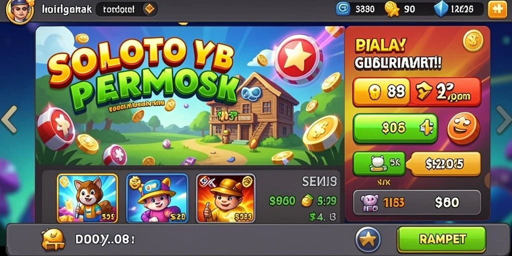 Tampilan antarmuka utama SIDAKTOTO yang menarik.