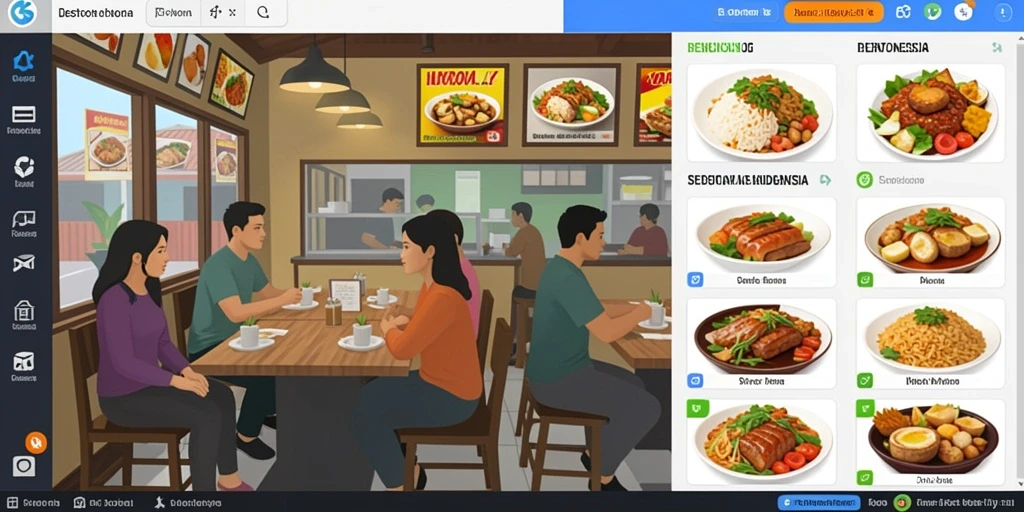 Tampilan grafis yang memukau dan berwarna.