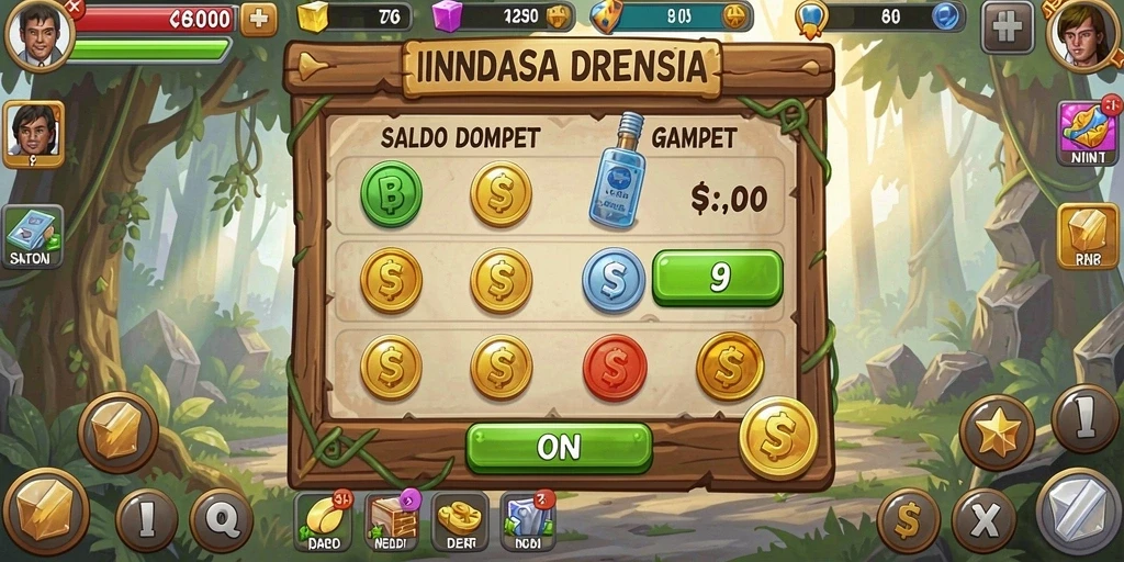 Tampilan awal yang menarik dan intuitif.
