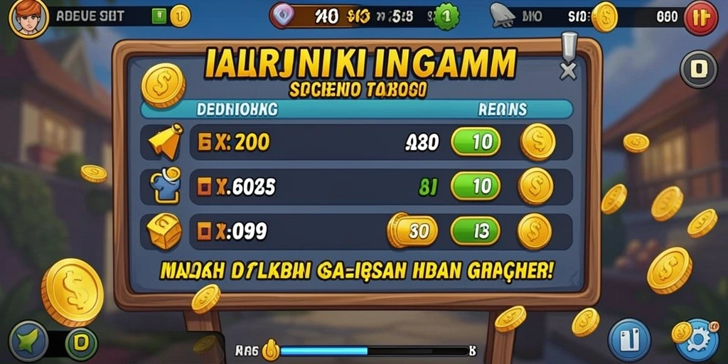Tampilan antarmuka ZIATOGEL yang modern dan menarik.